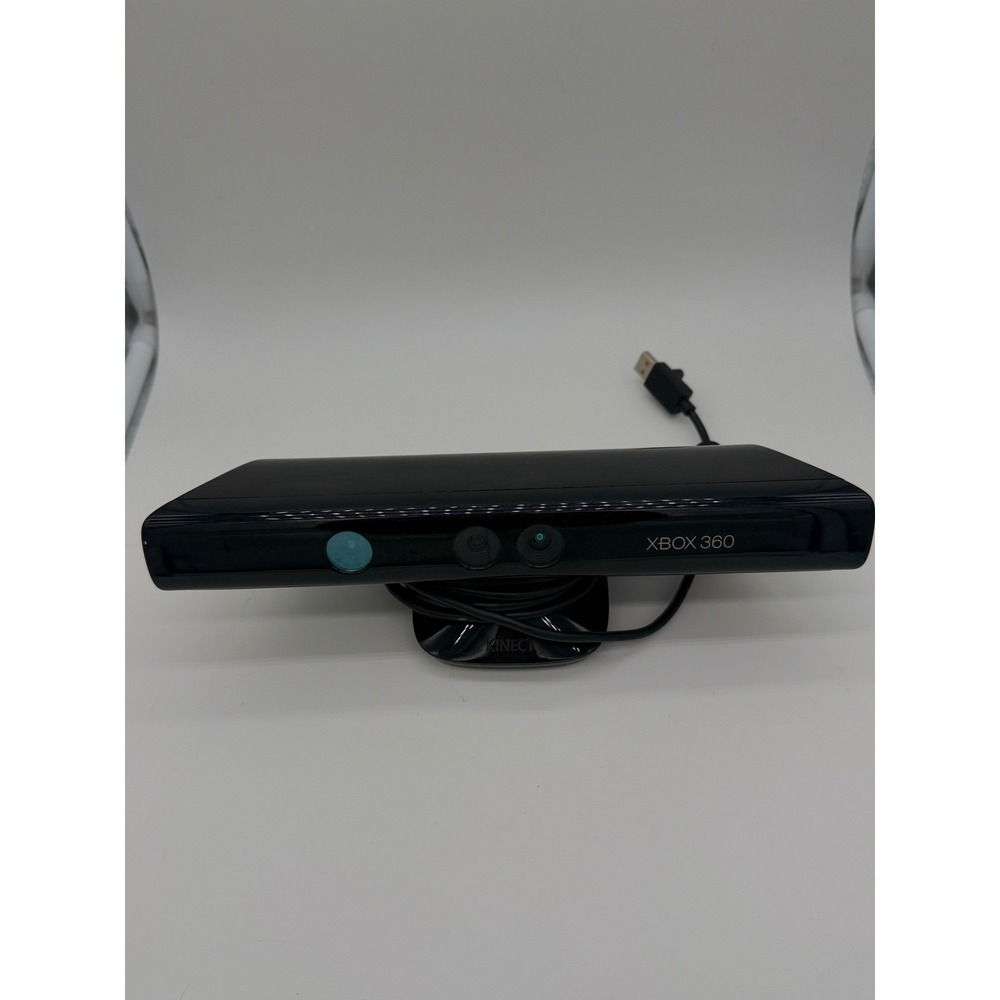 Microsoft Xbox 360 Kinect Sensor Model 1473 Black Motion Camera‎ Untested
